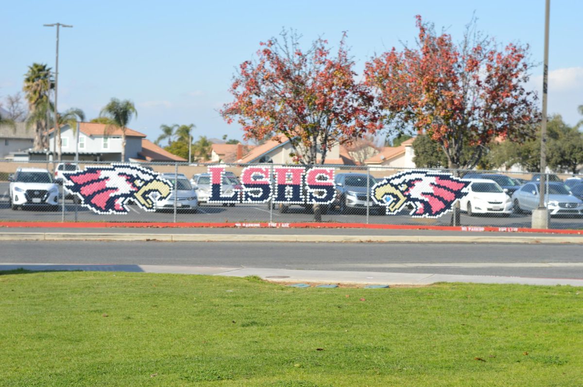 Representing our school spirit with our iconic logo. Symbolizing unity and pride, our logo stands out in front of our beloved institution.

1/10/24  Written and photographed by Anthony Caldera.